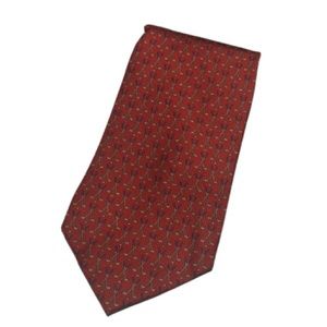 ~LAUREN RALPH LAUREN~TIE GOLF CLUB DESIGN SILK MENS NECKTIE